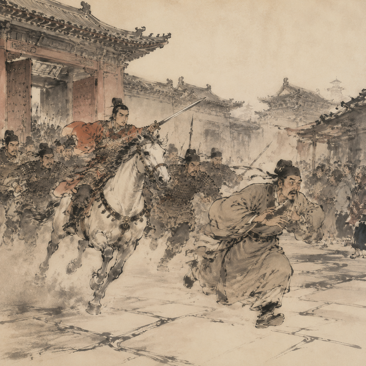 太子发兵捕江充