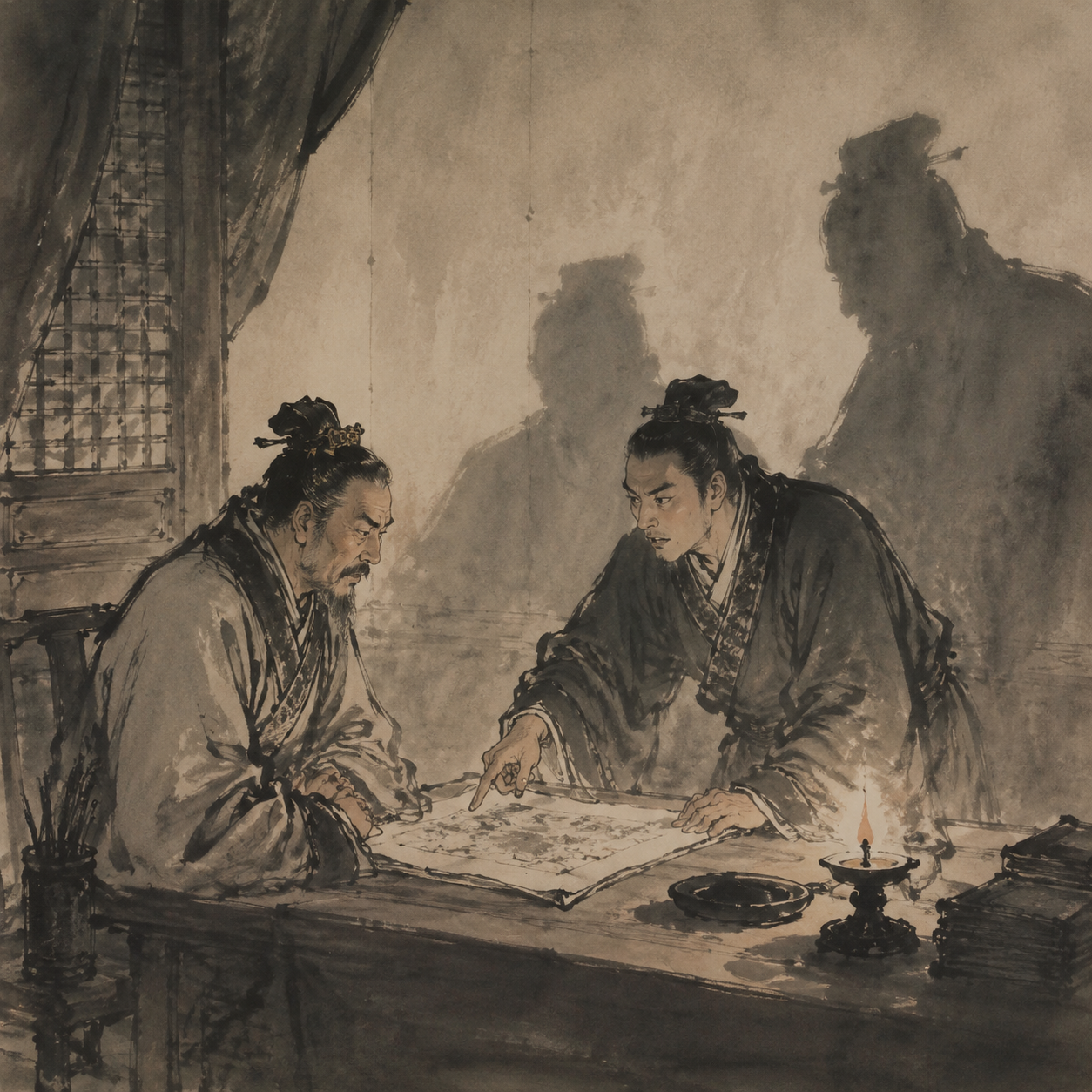 上官桀父子密谋