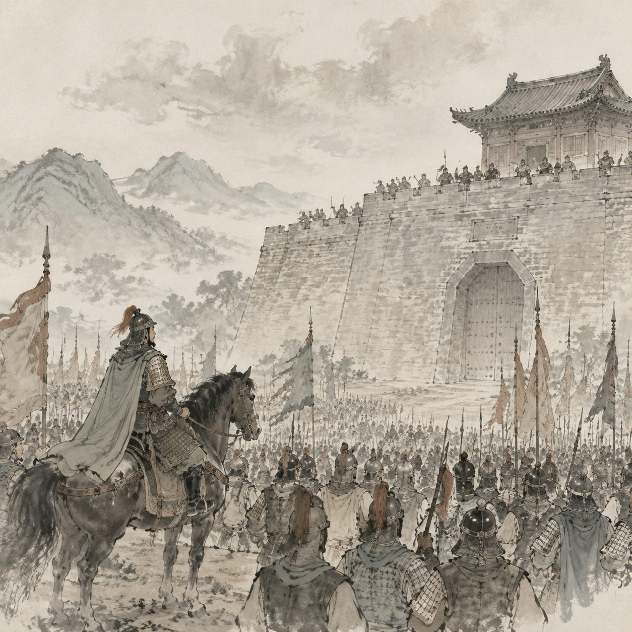 苗刘兵变：勤王军兵临城下