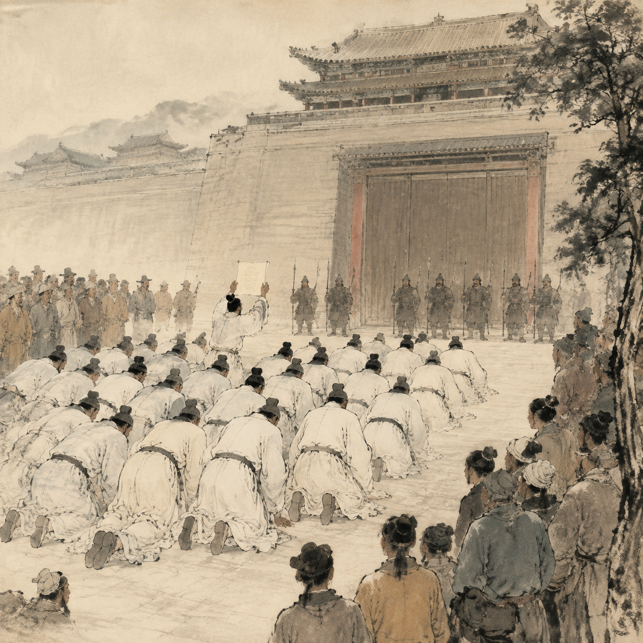 太学生伏阙上书