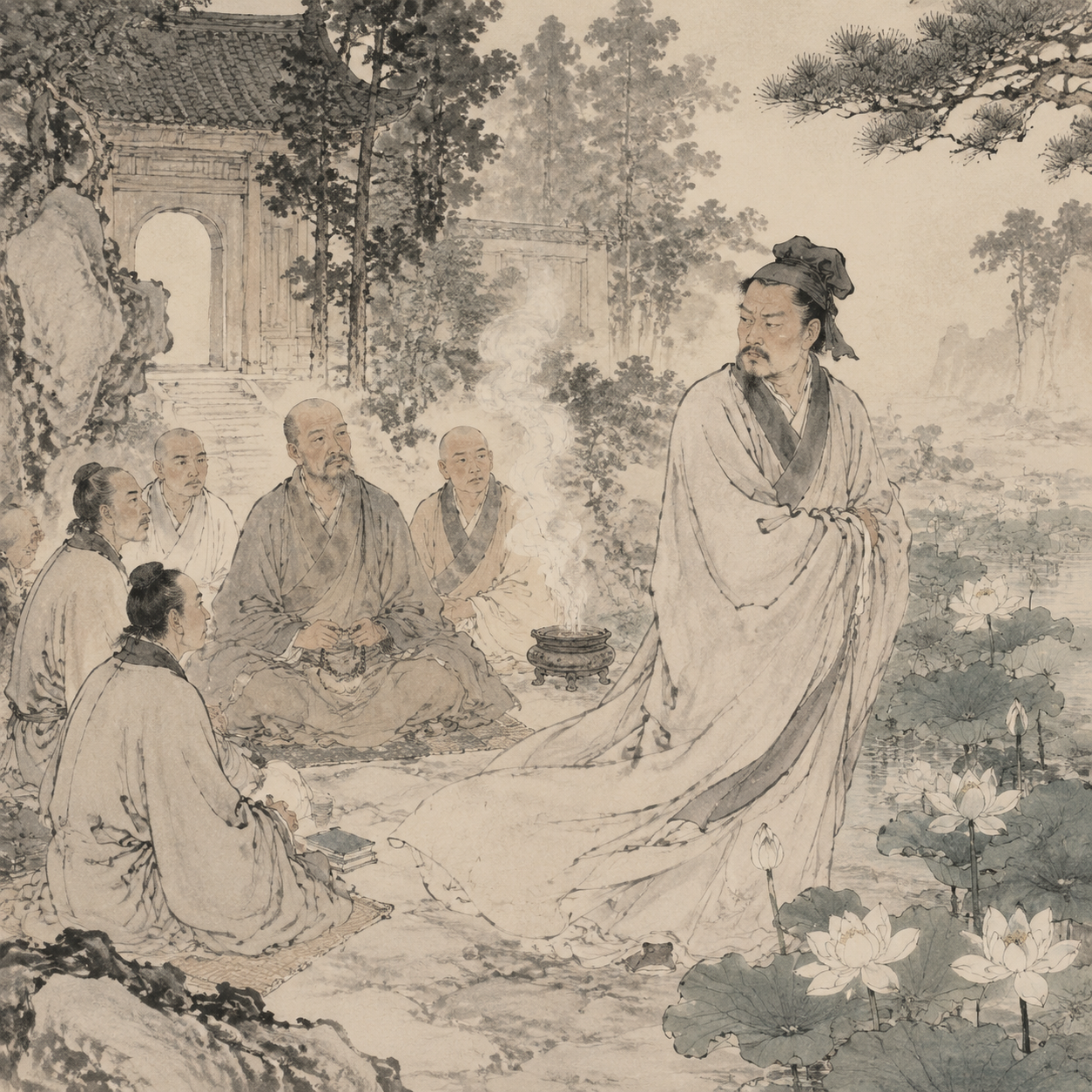 渊明攒眉而去