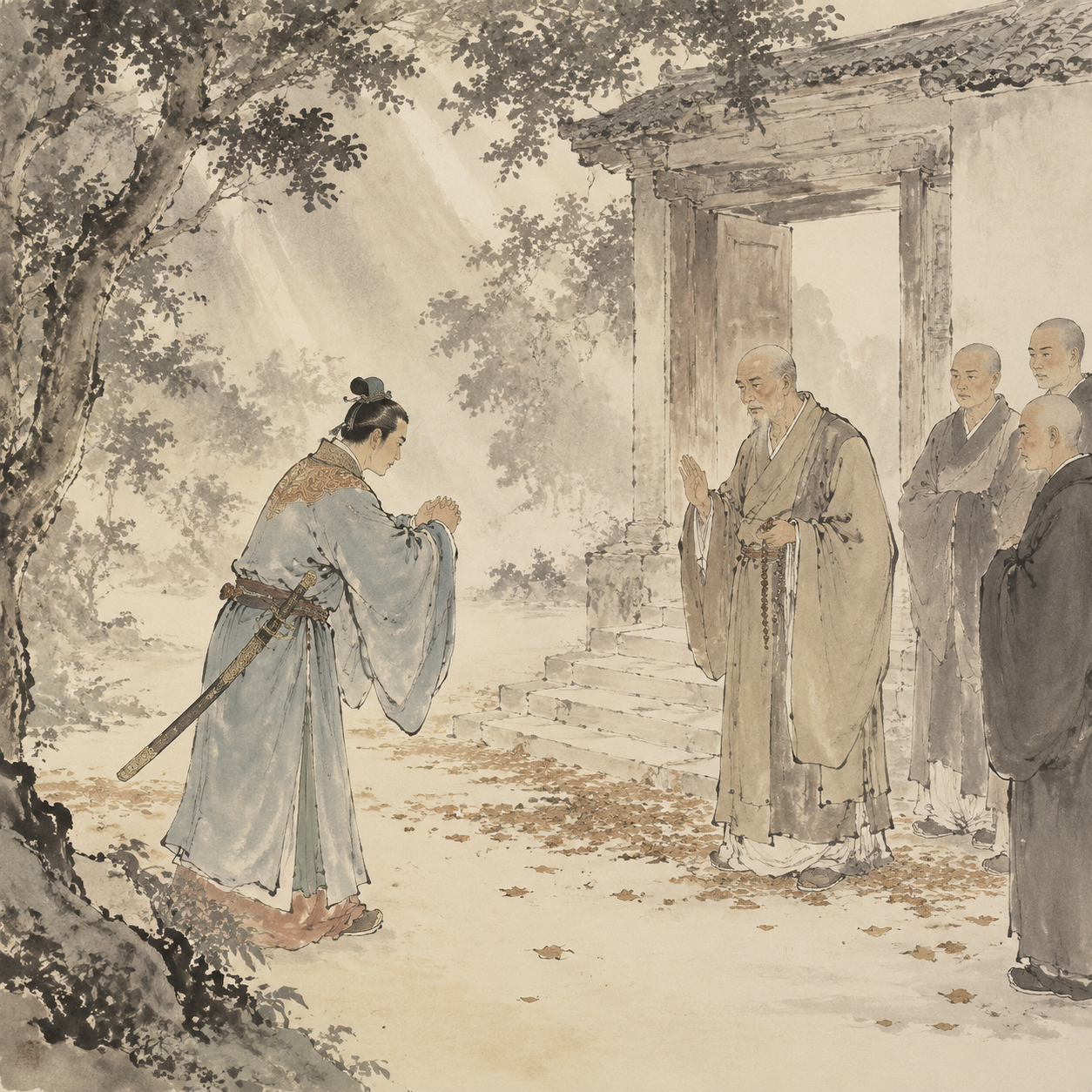 谢灵运被拒