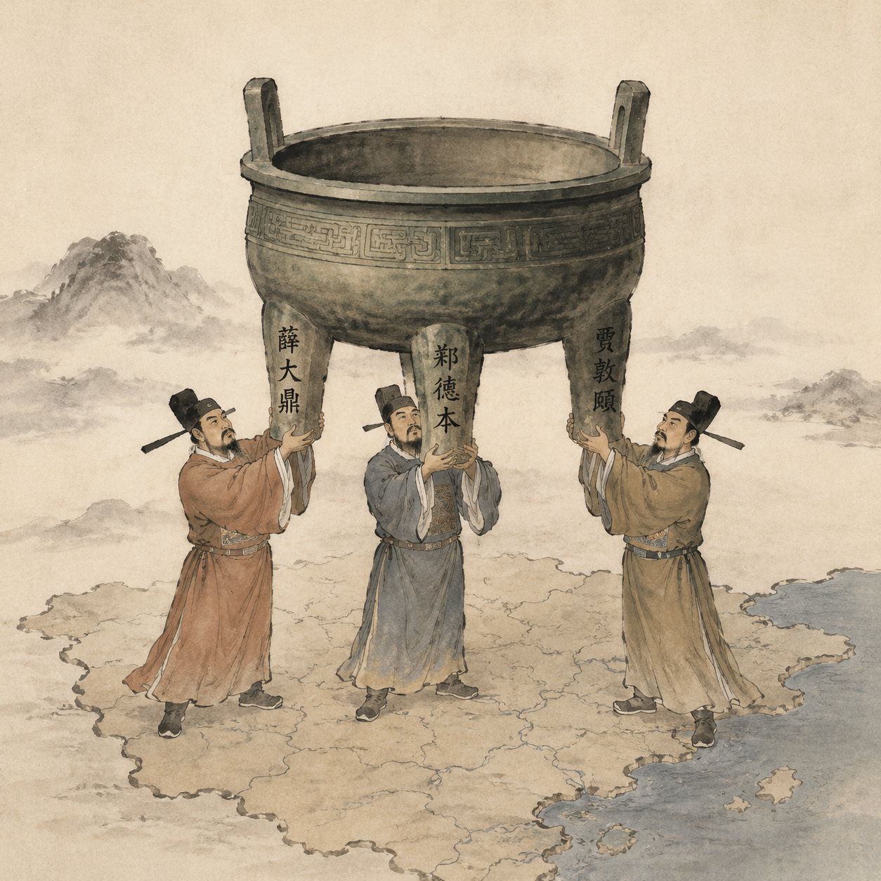 三足铛与三位刺史