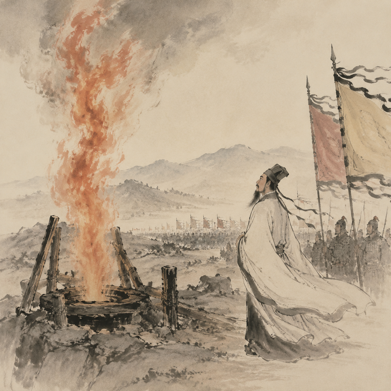 蜀汉火井想象图