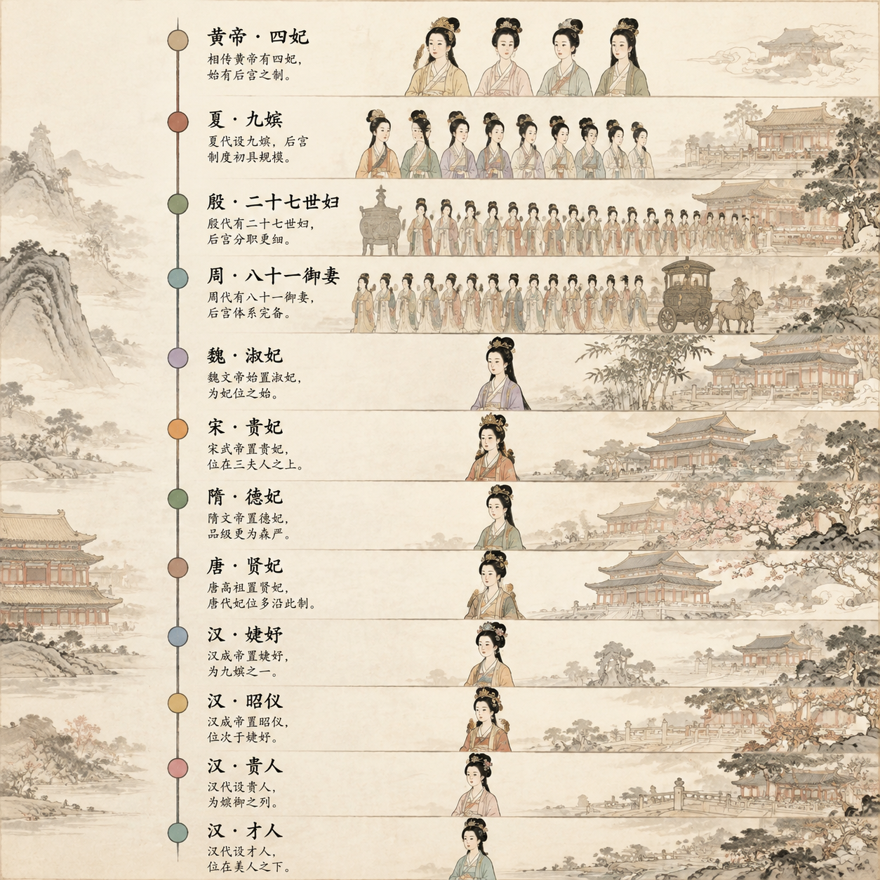 历代妃嫔封号图鉴