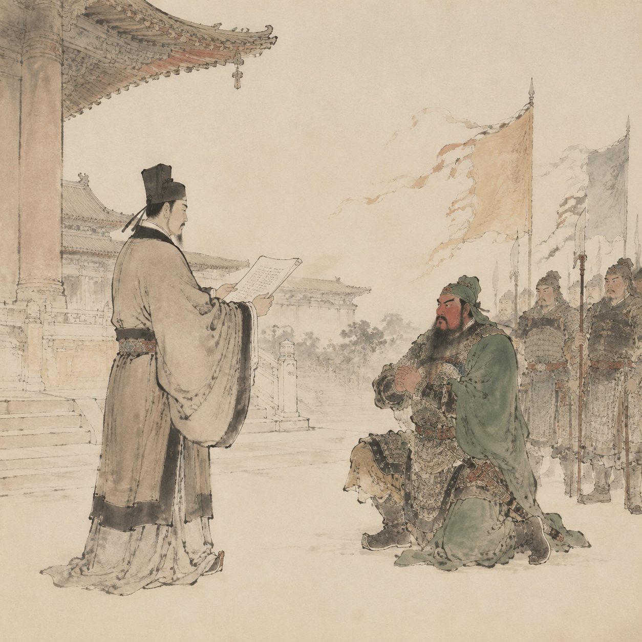 关羽受封汉寿亭侯