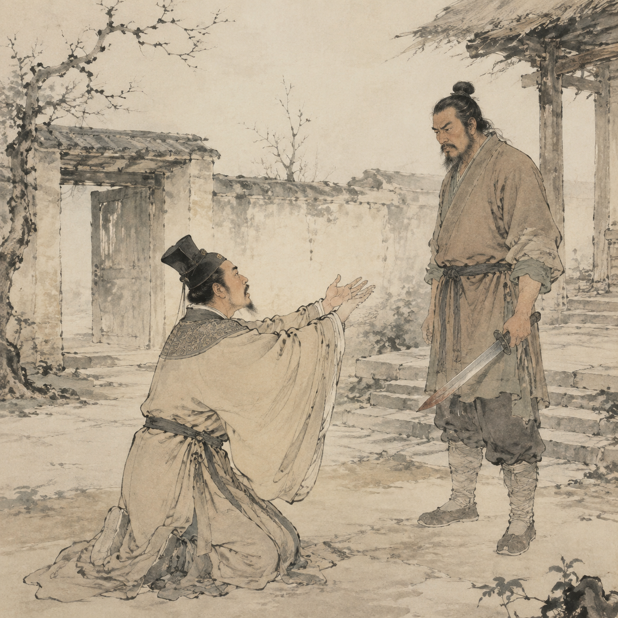 许荆跪求仇家