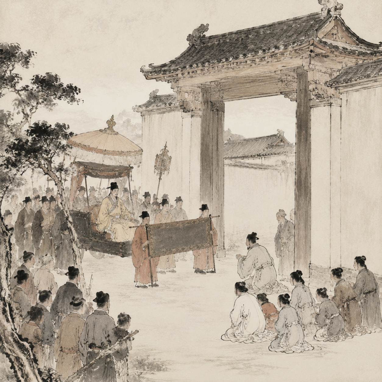 宣宗赐匾光德里