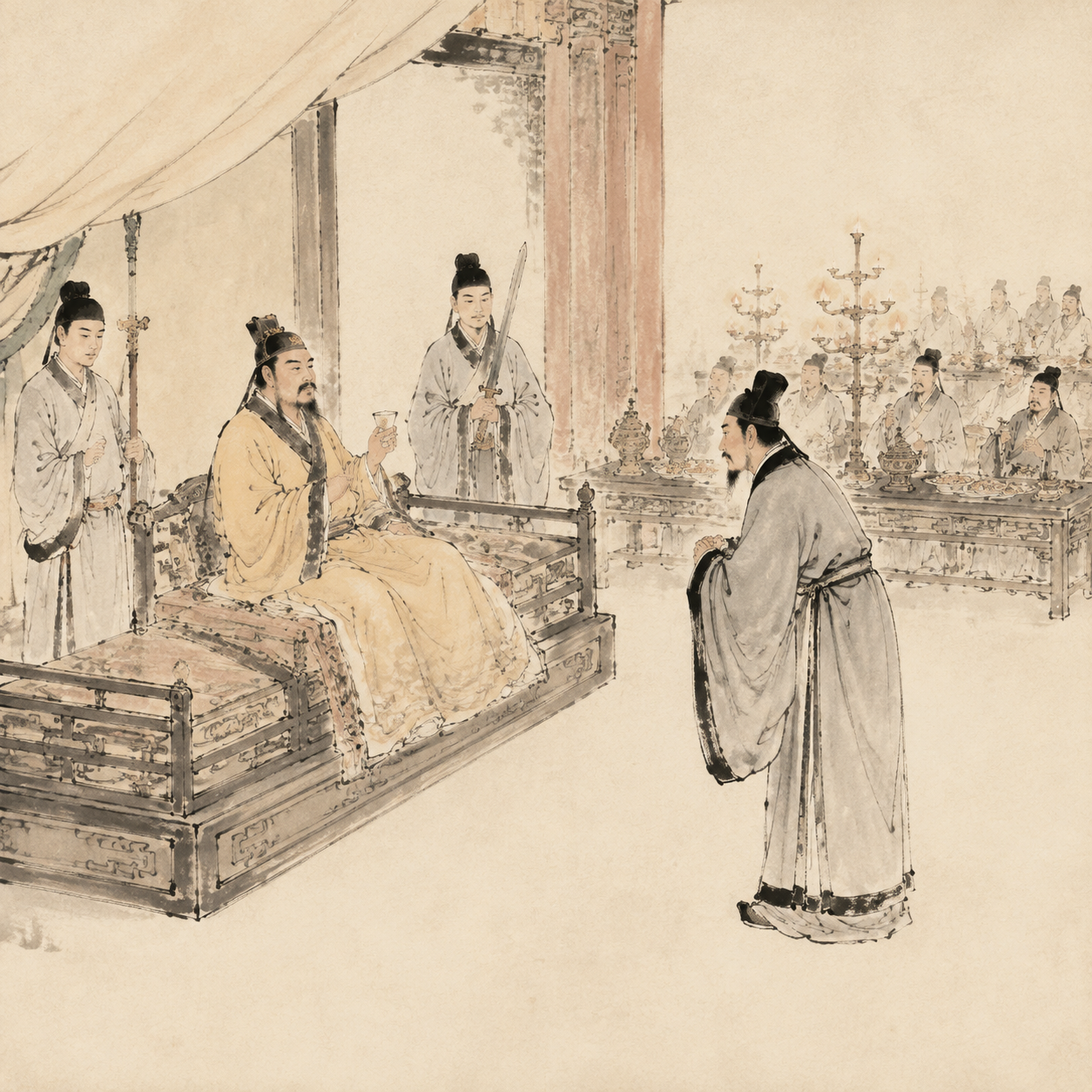 宣武帝赐剑杖