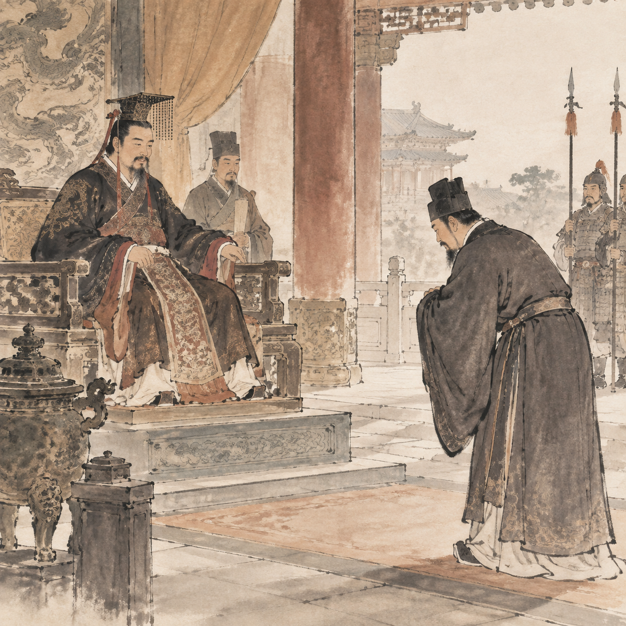 君臣对答