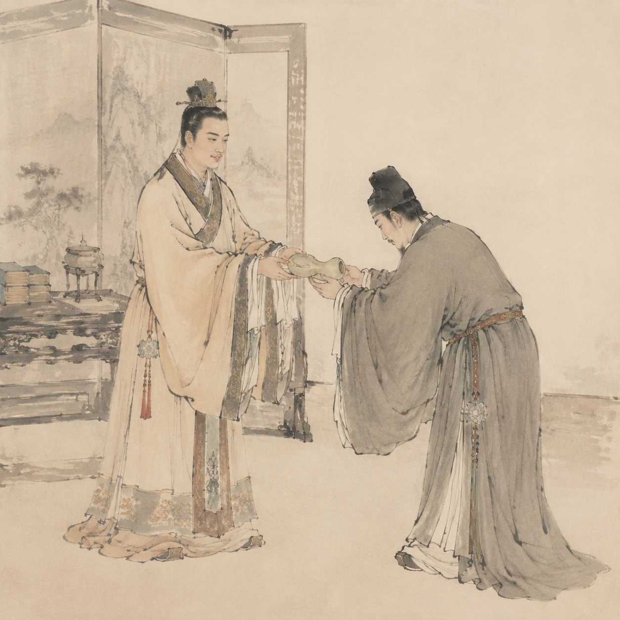 昭明太子赠瓠器