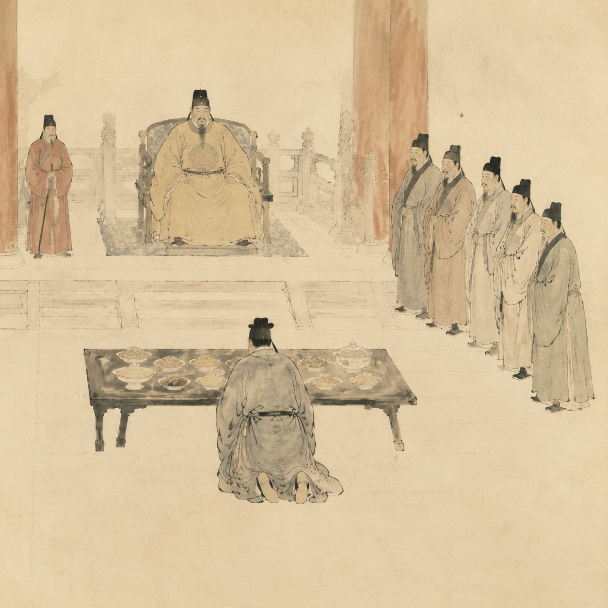 皇帝赐食光禄寺