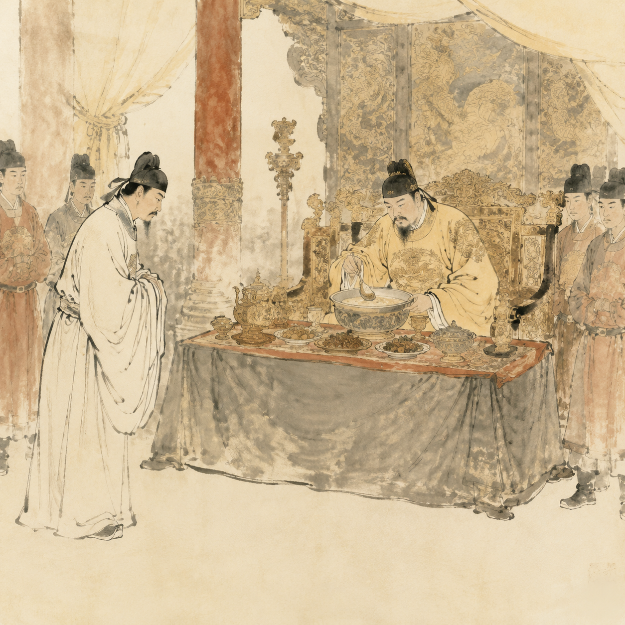 御手调羹