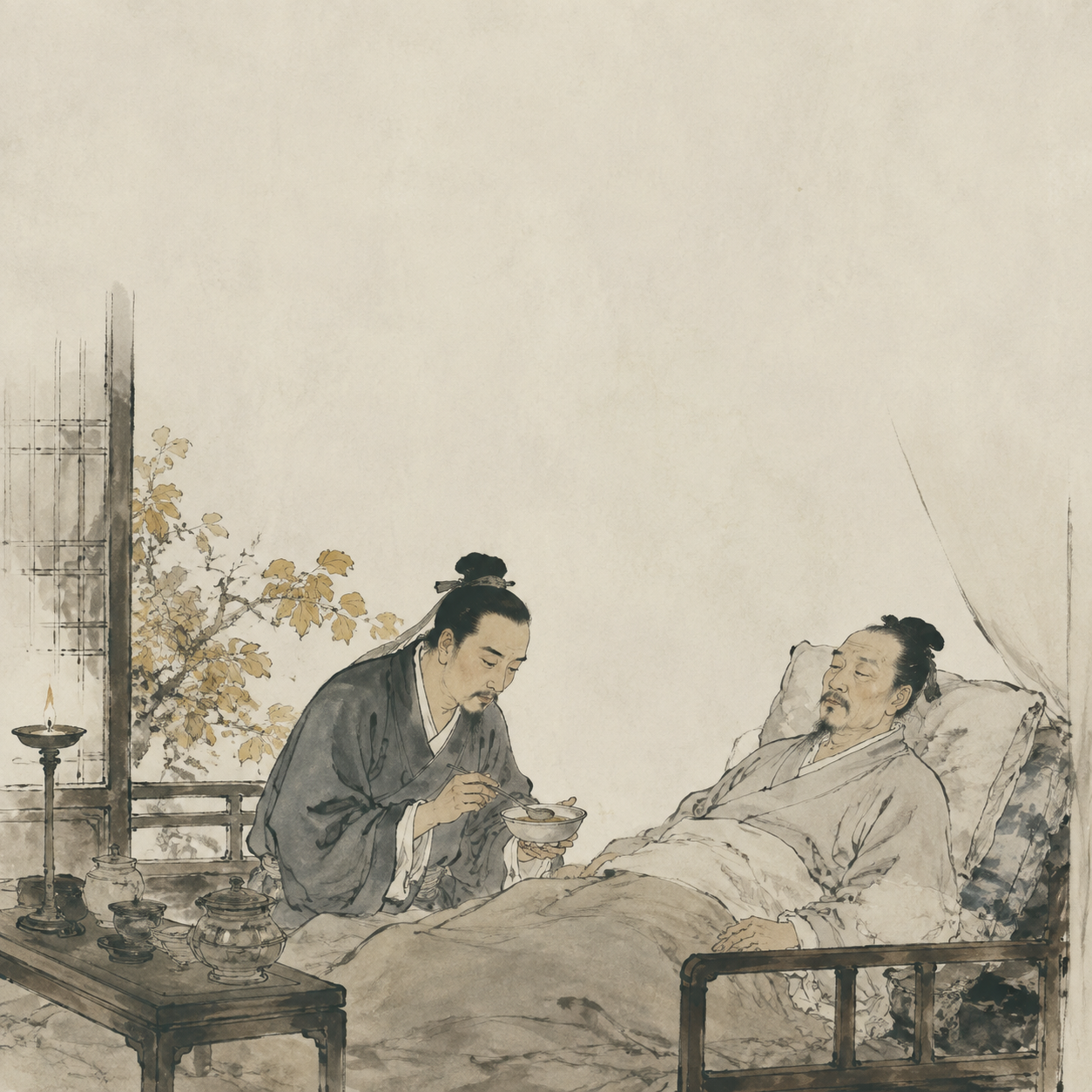 真宗探病