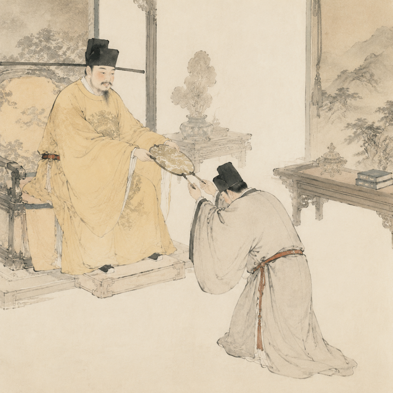 真宗赐扇