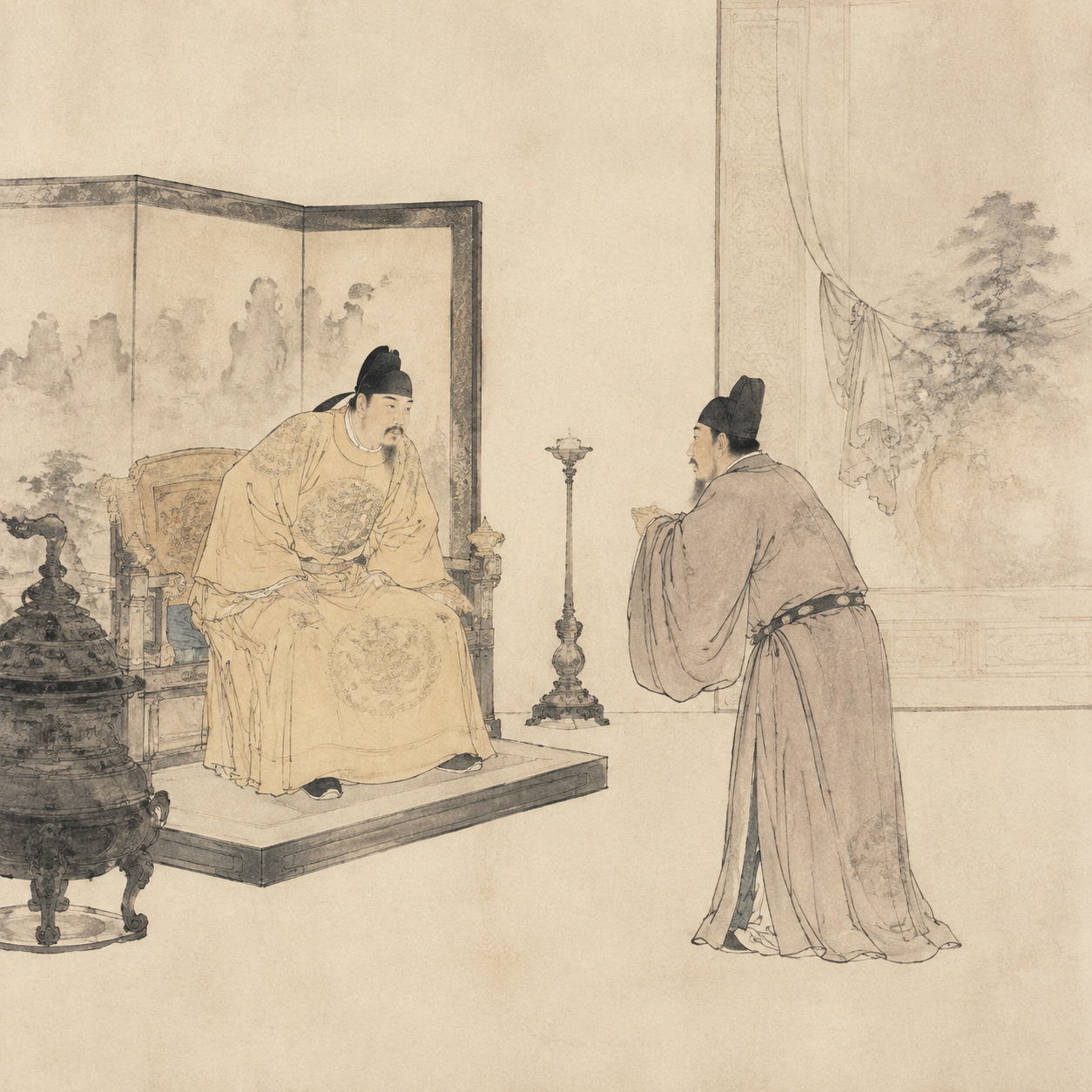 唐玄宗问风度