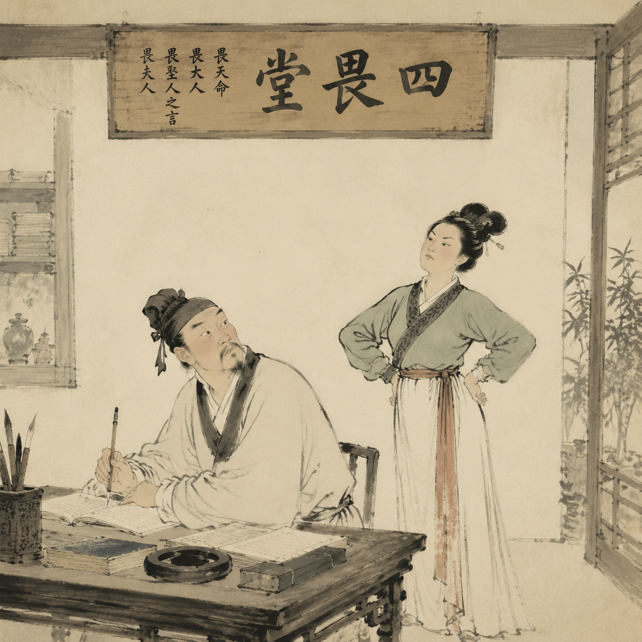 四畏堂匾额