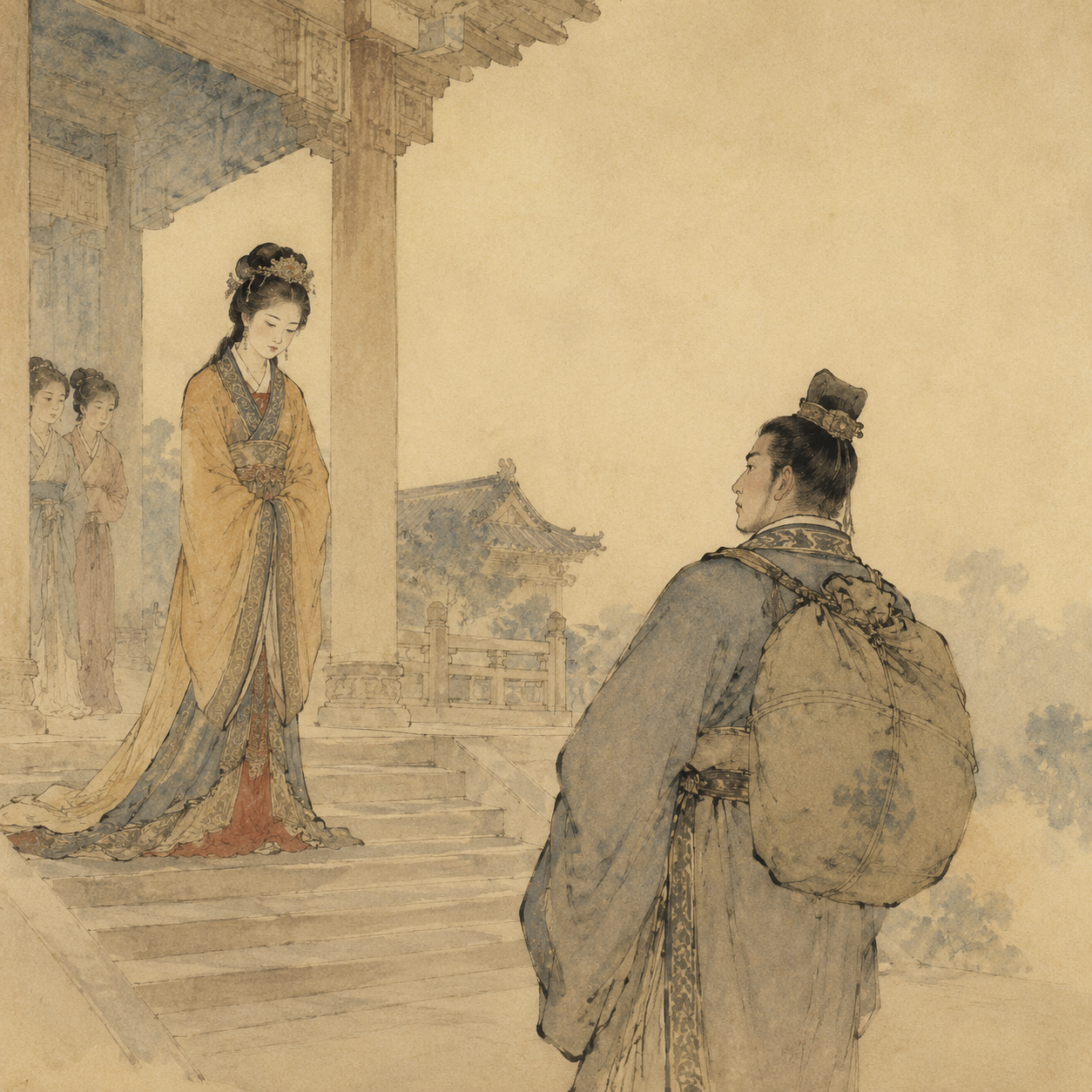 怀嬴辞别太子圉