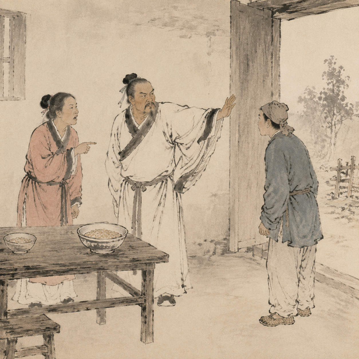 嫂子讥讽