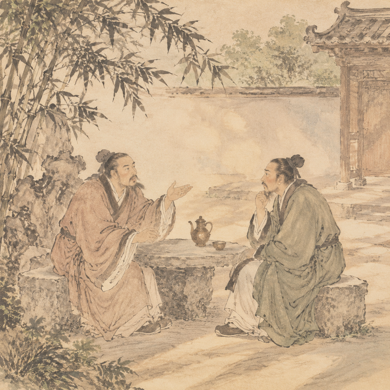陈蕃与周举论黄宪