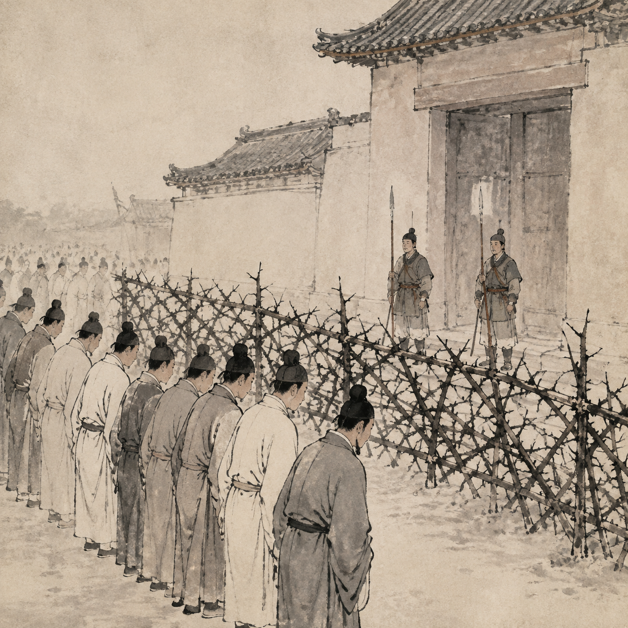 荆棘围考场