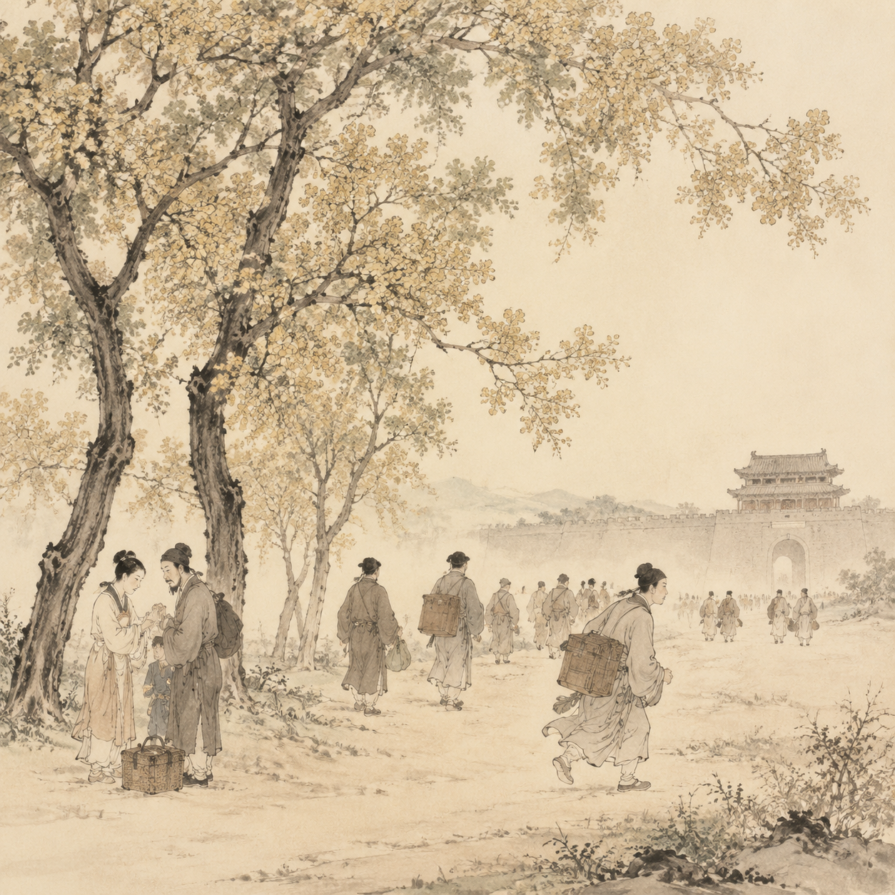 槐花黄时举子忙