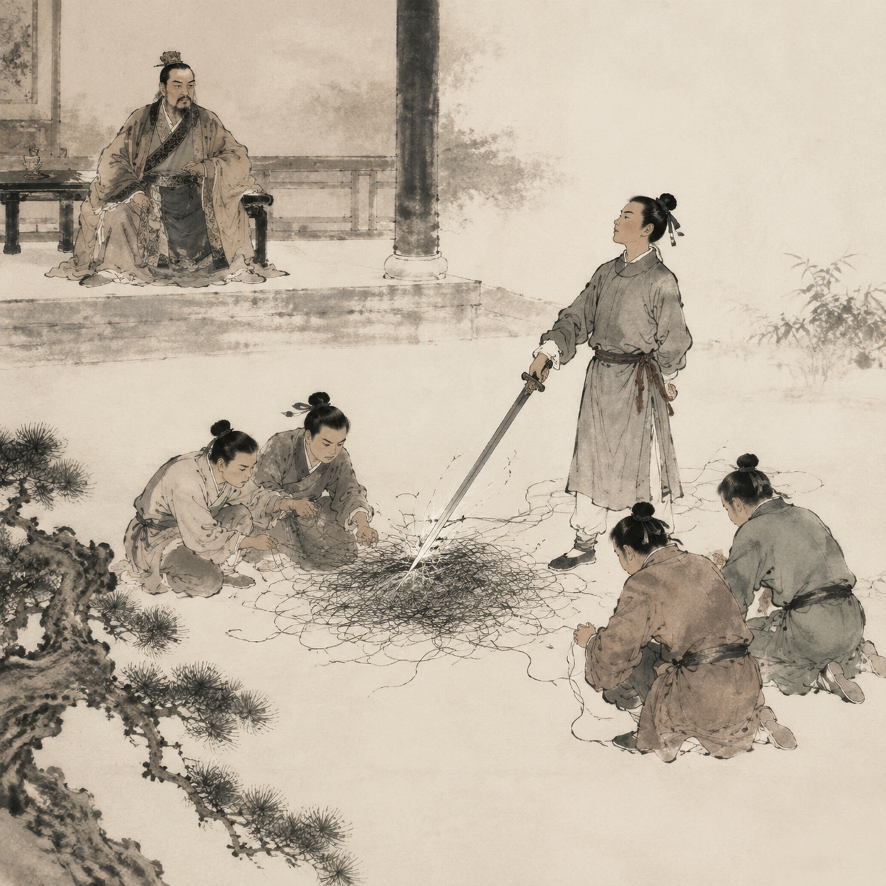 快刀斩乱丝