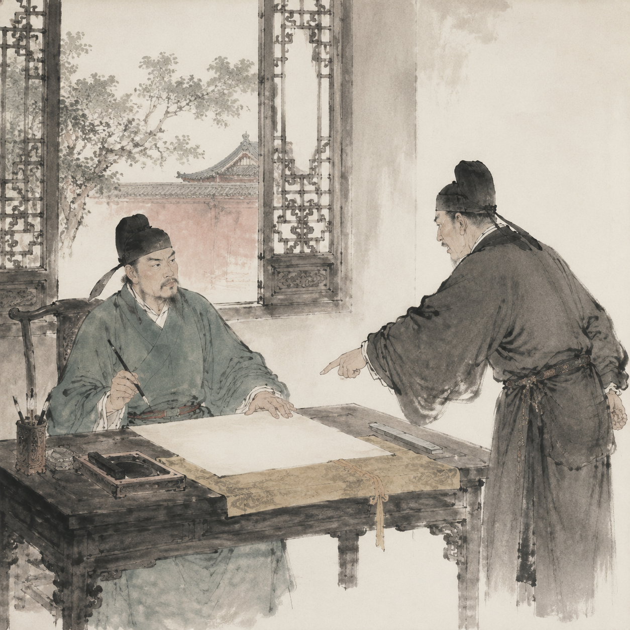 韩偓断腕拒草
