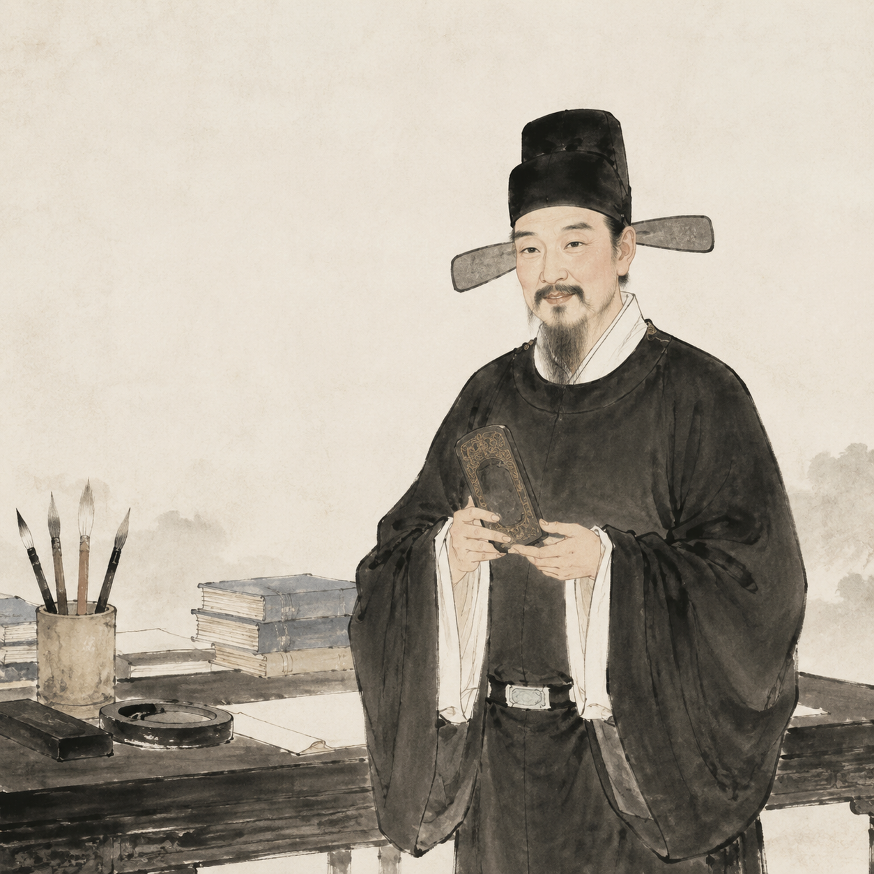墨的拟人化形象
