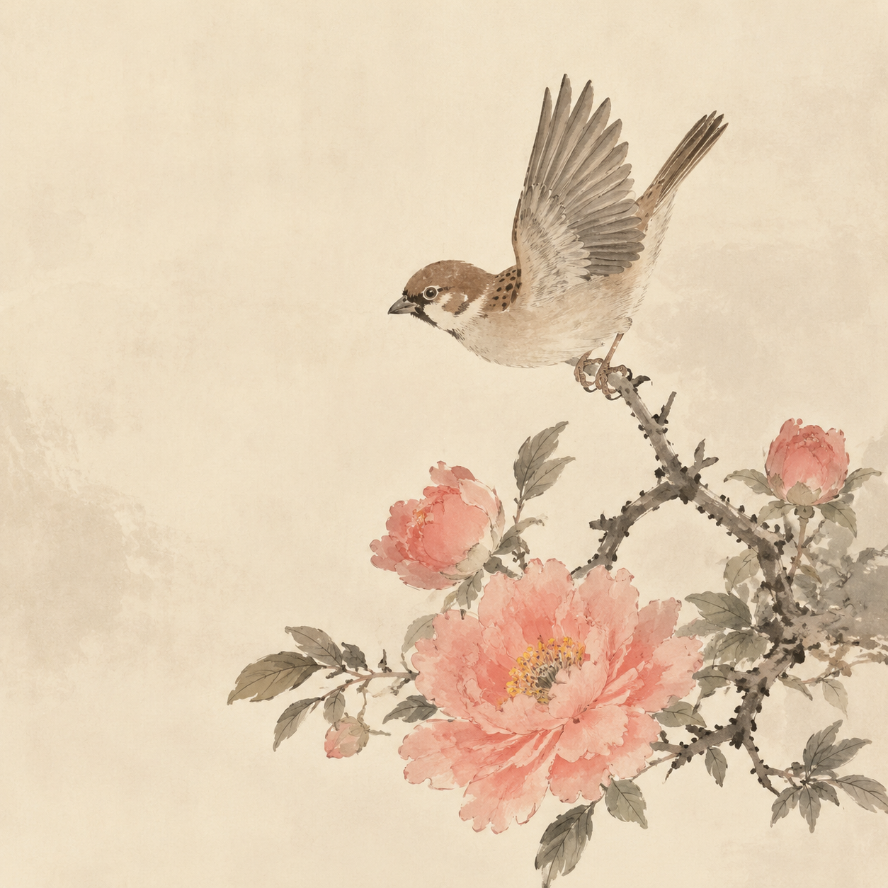 唐代花鸟画意境