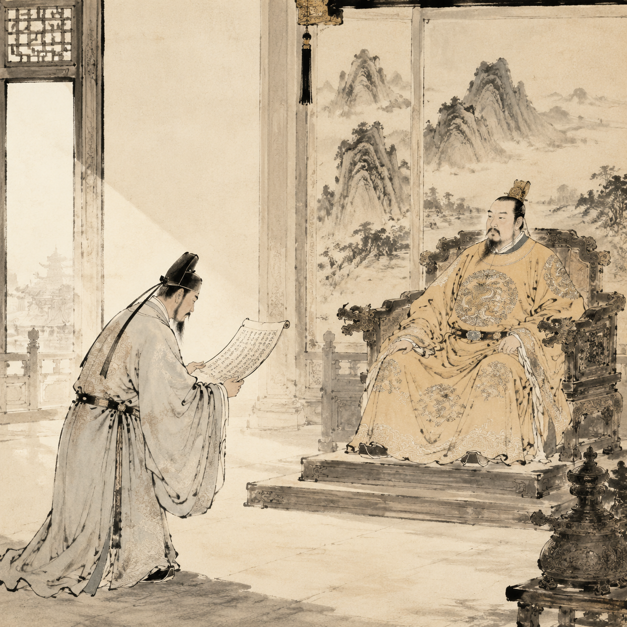 房玄龄千里传信