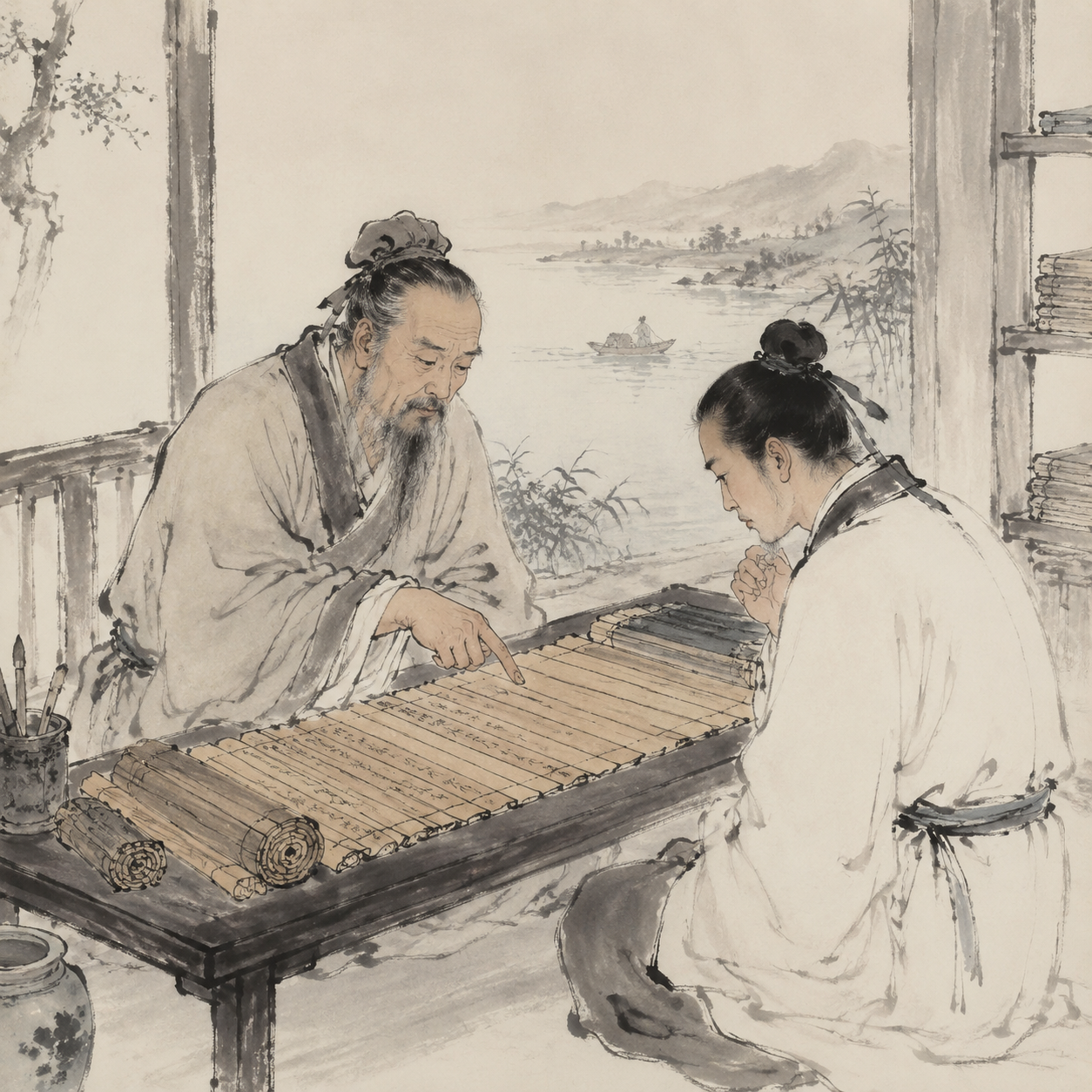 子夏纠正读史者