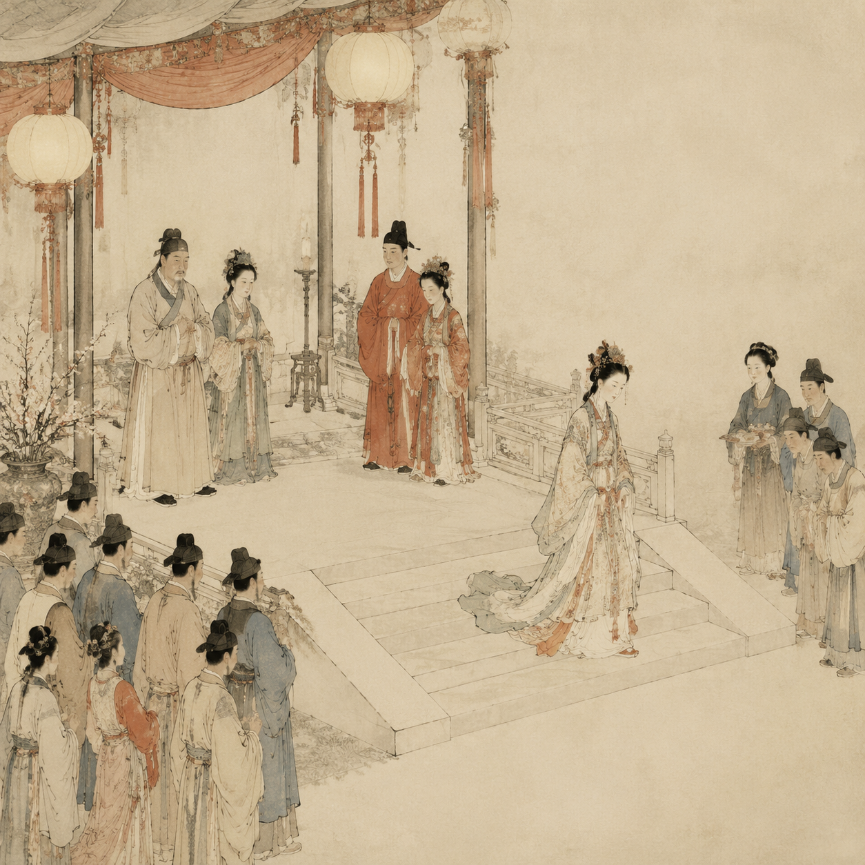 新妇降自阼阶