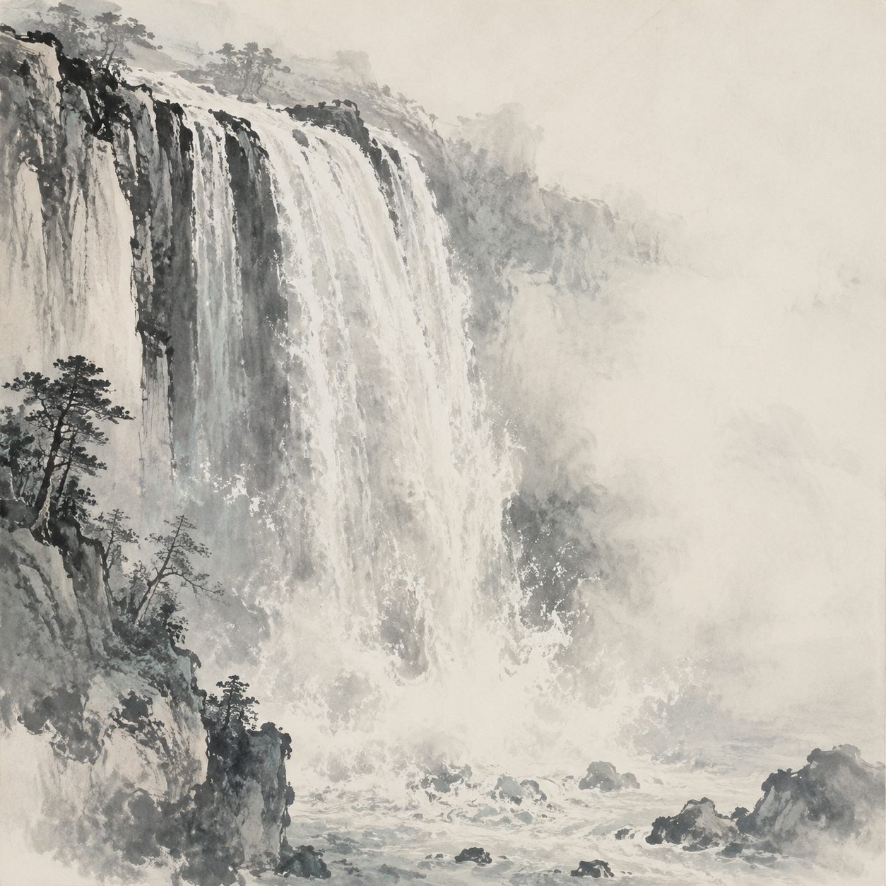 悬河泻水