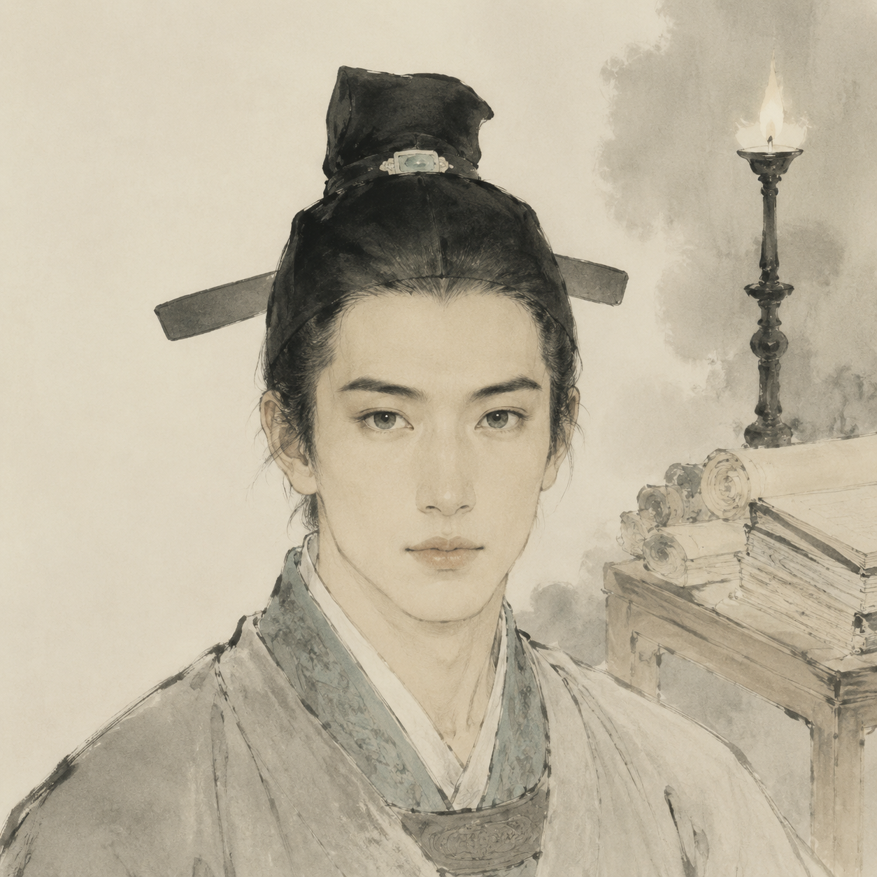 徐陵画像想象图
