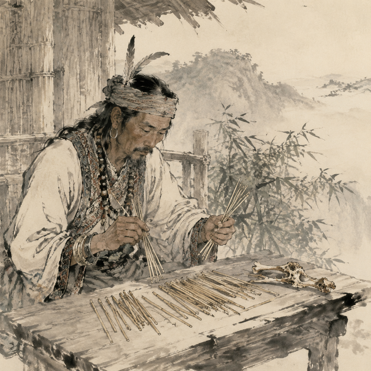竹枝筮法