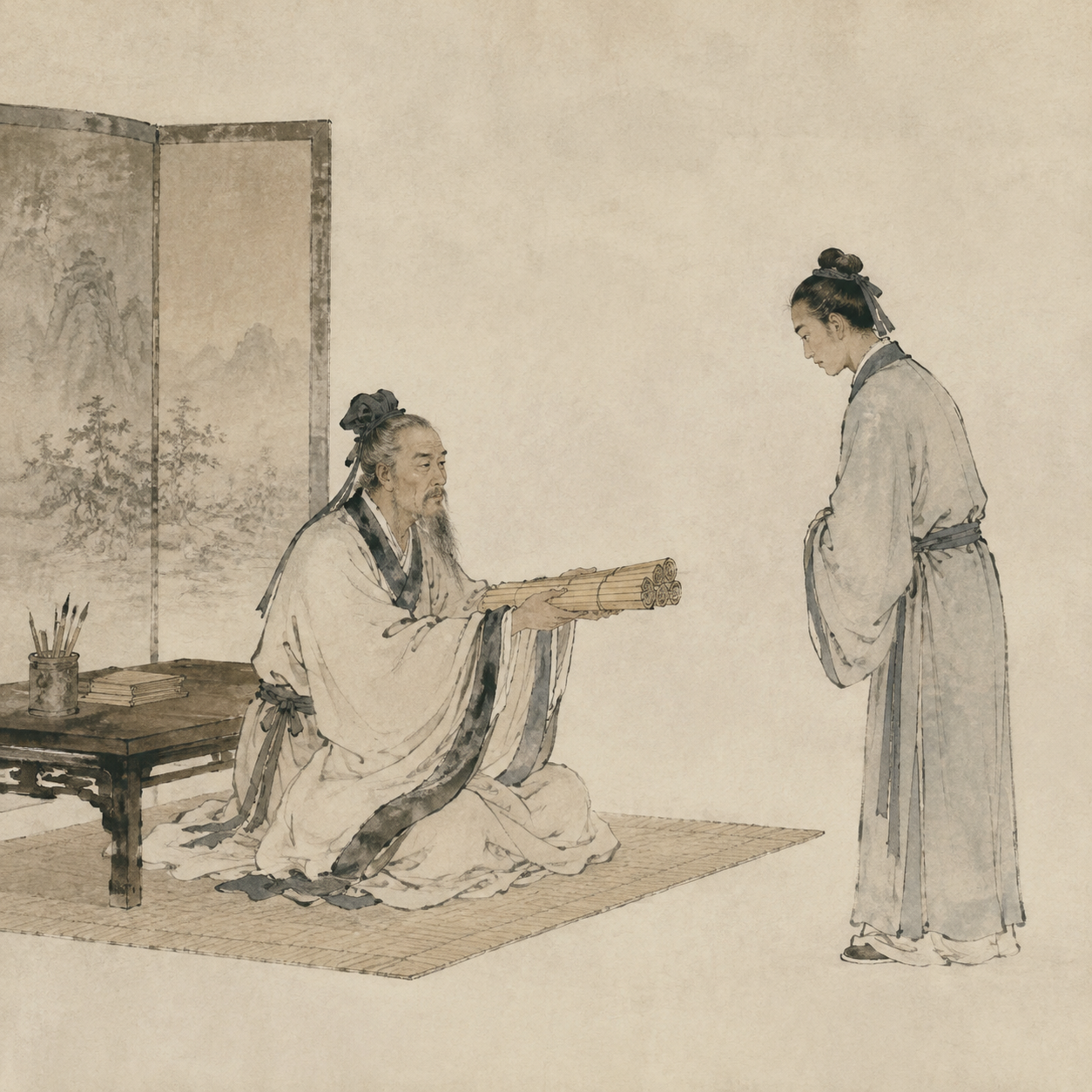 郭璞受书
