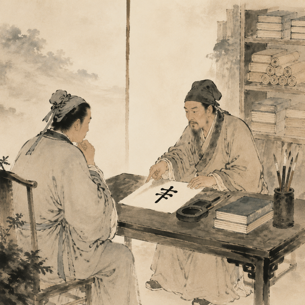 拆字问功名