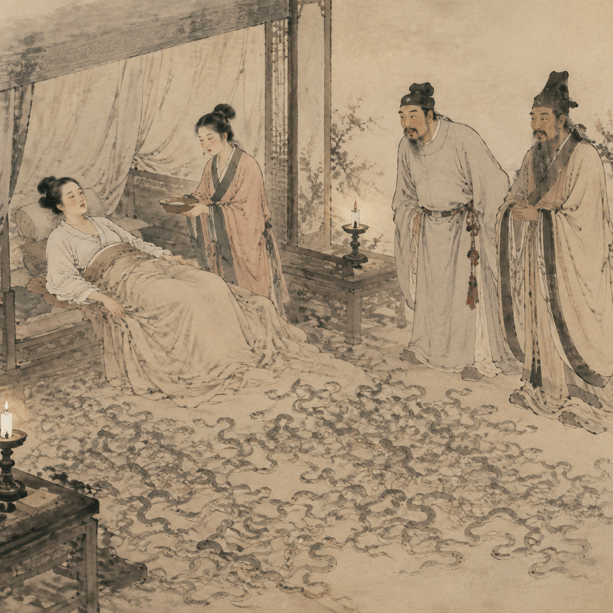服药下蛇