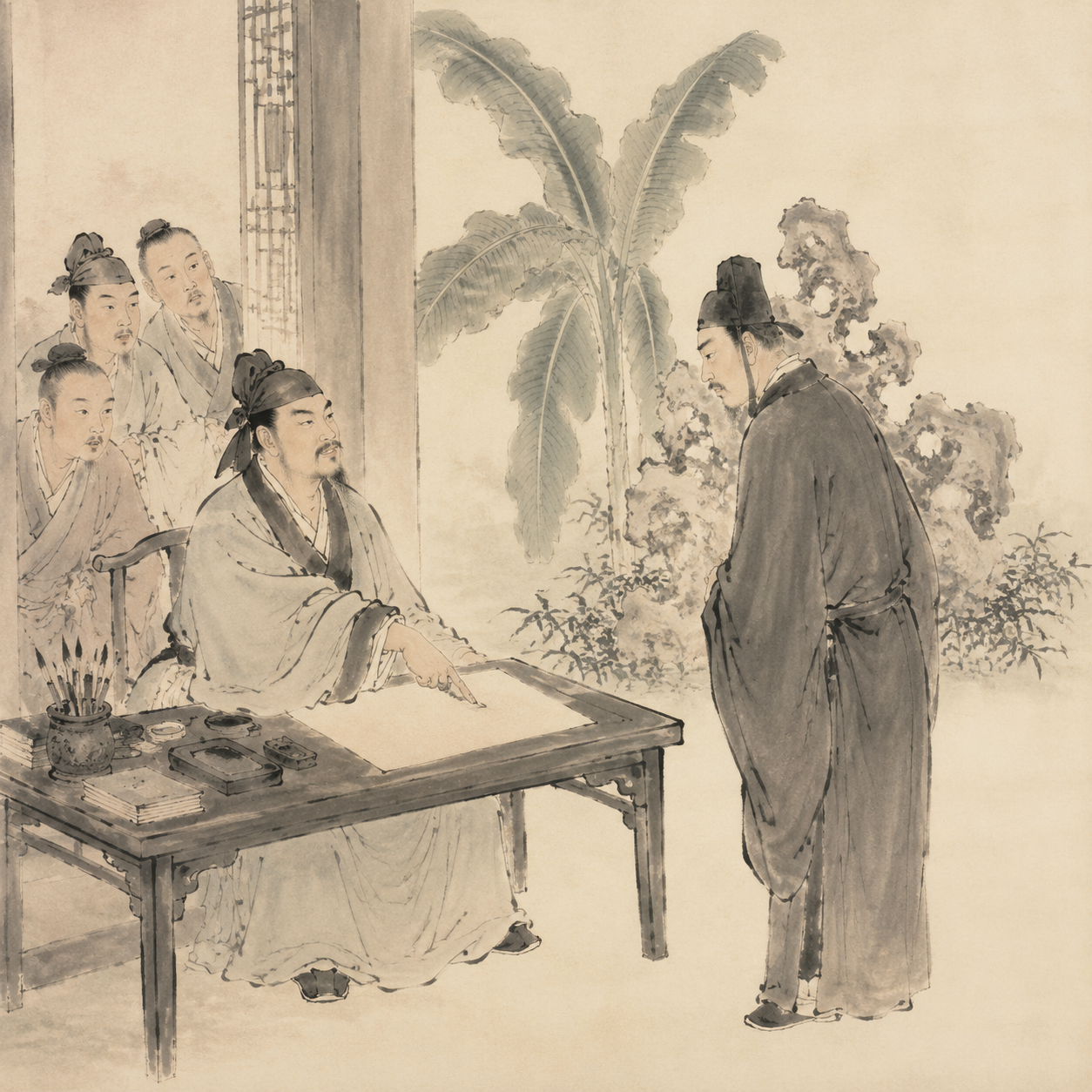 拆字现场