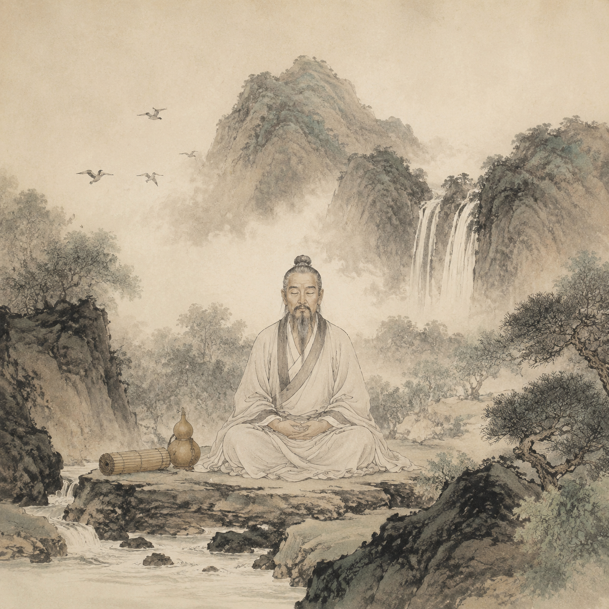 葛洪隐居罗浮山