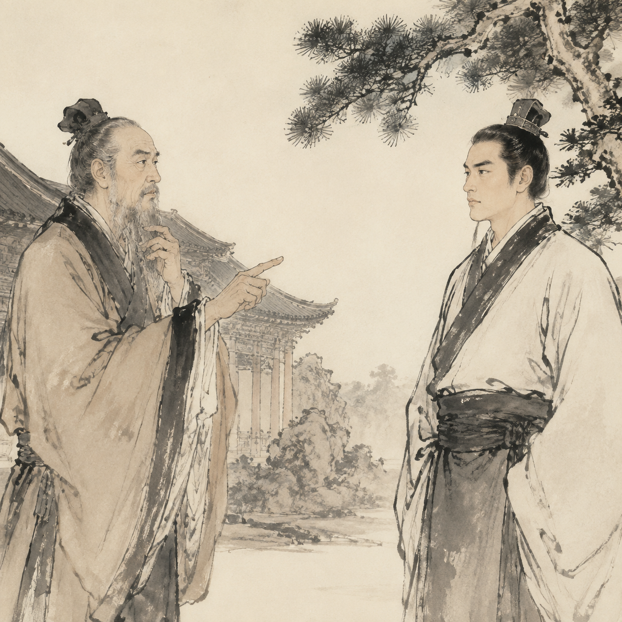 潘滔相面图