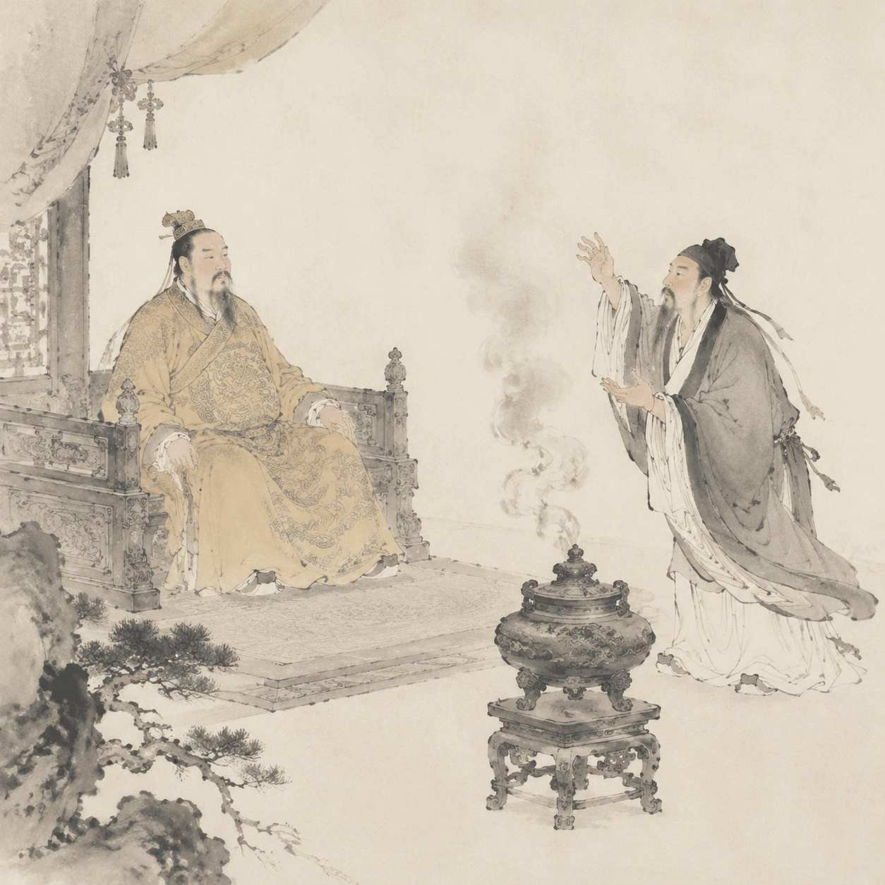 汉武帝与公孙卿