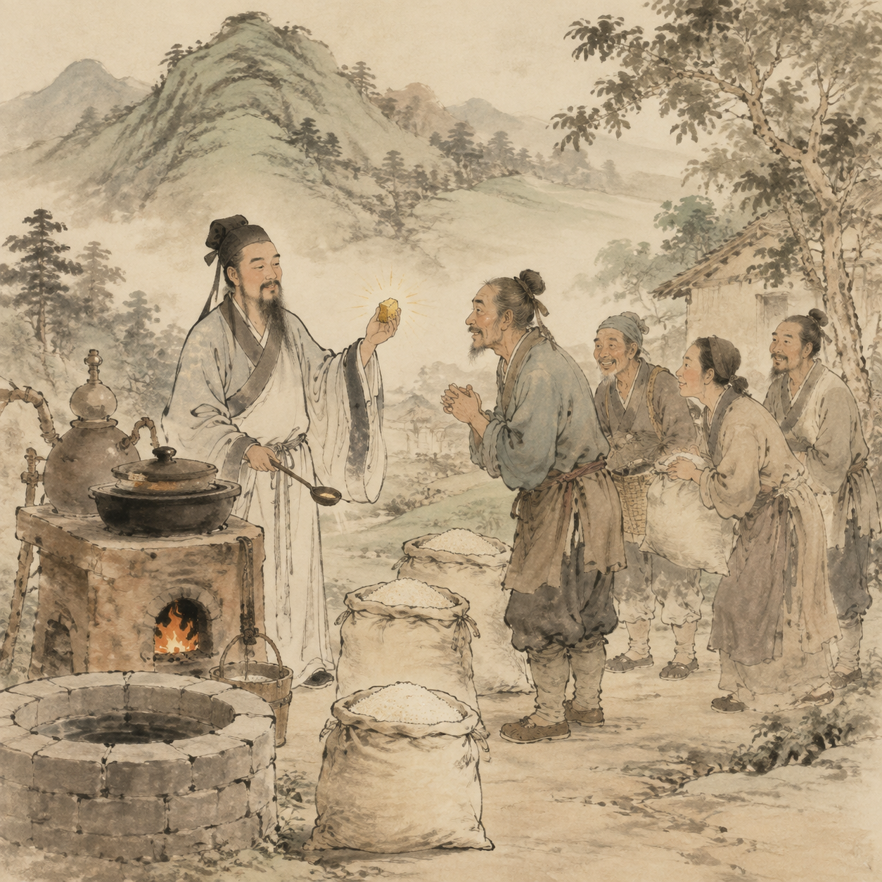 王霸炼金济贫