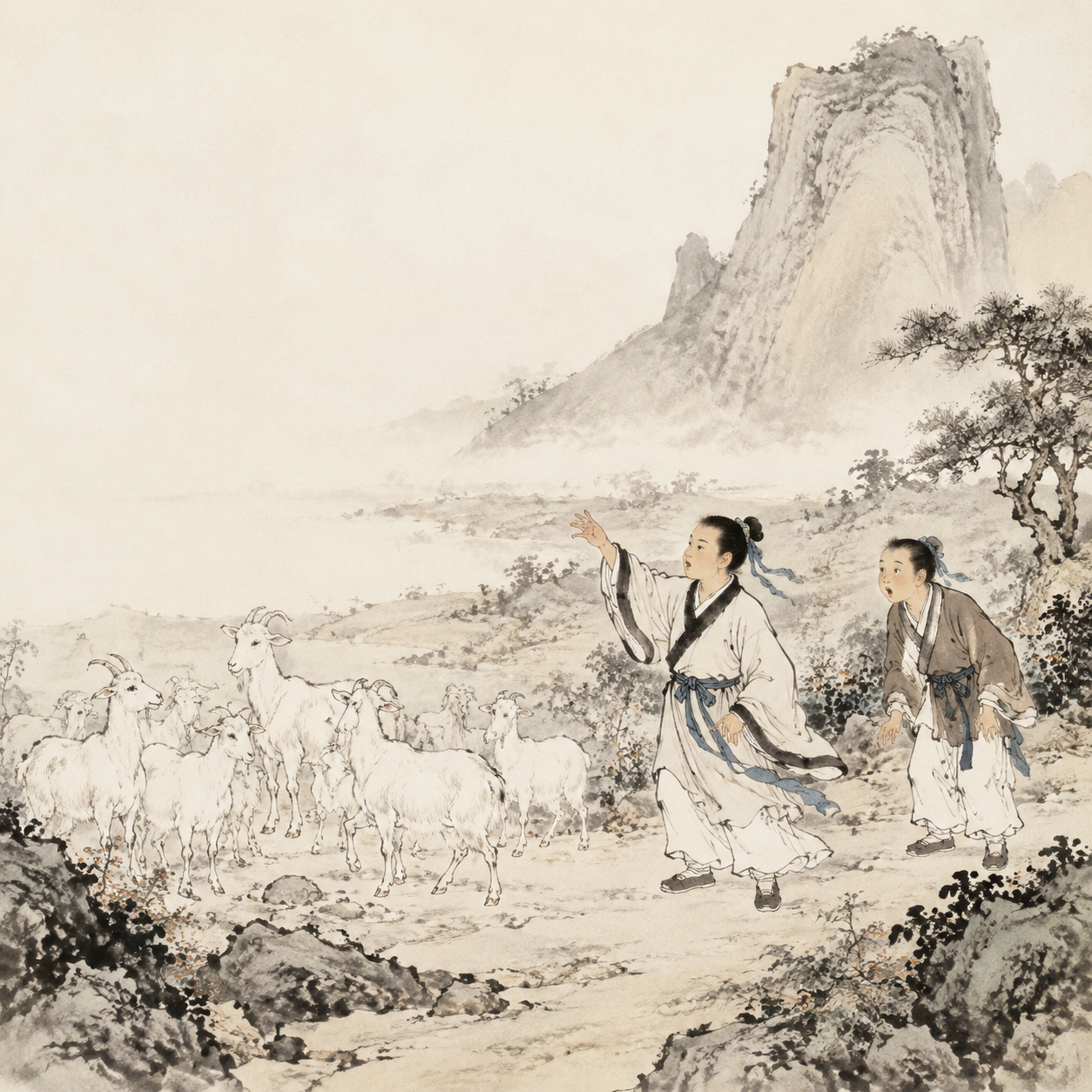 叱石成羊
