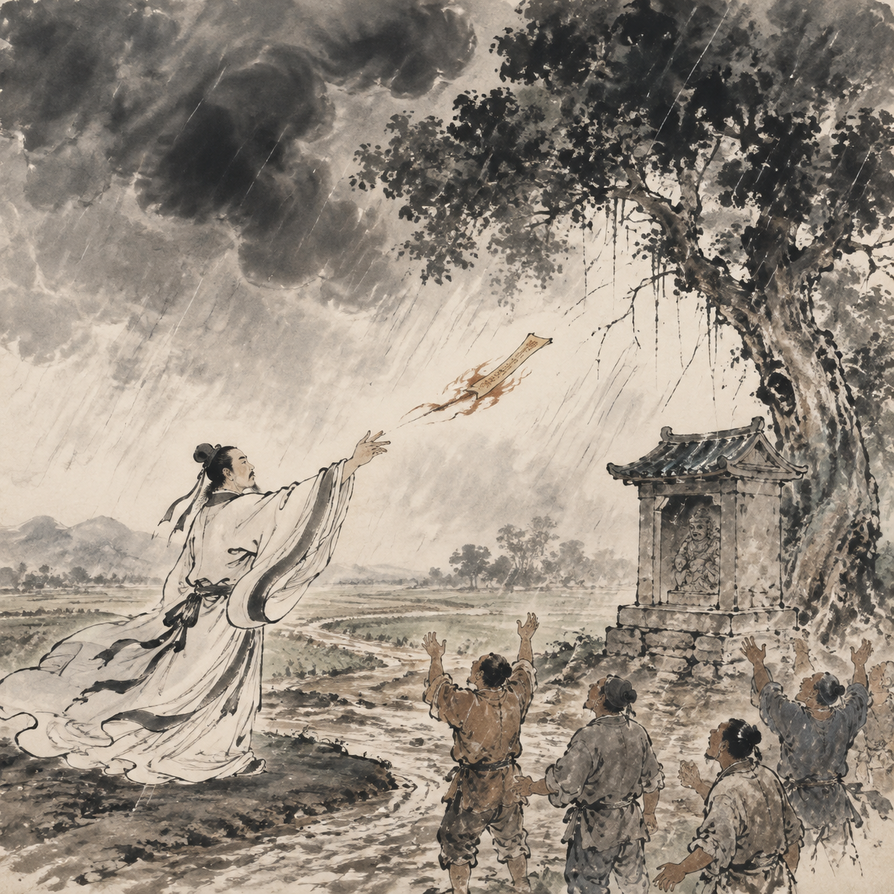 飞符降雨