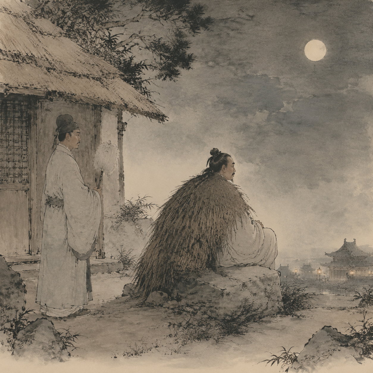 孝宗遣使问对