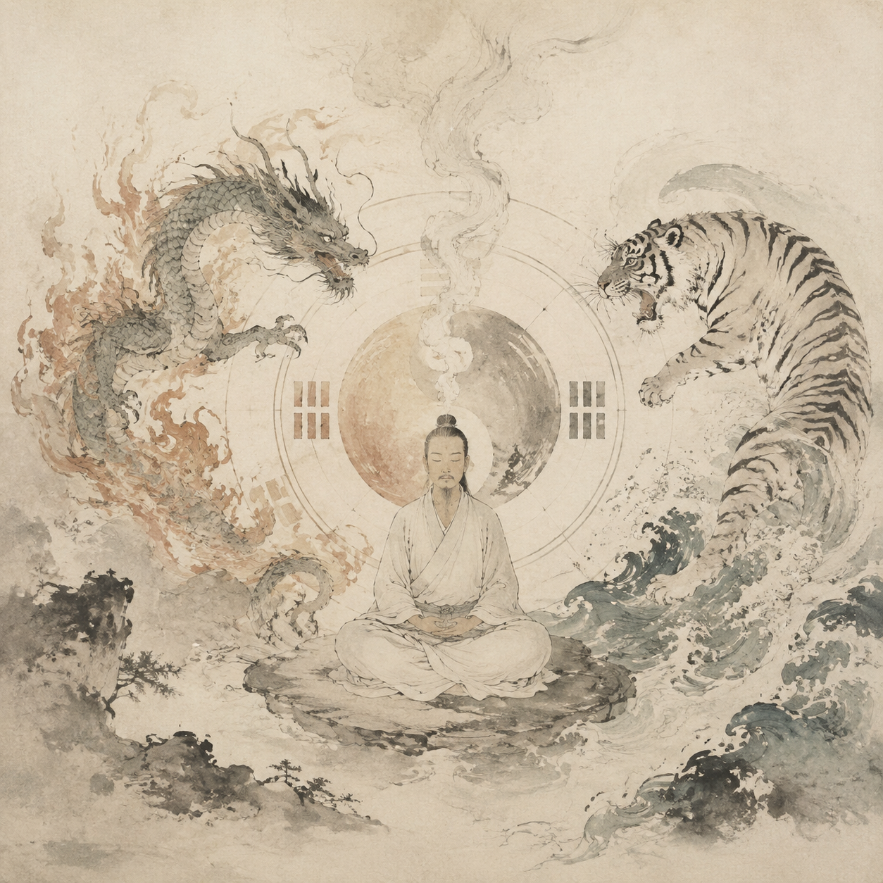 龙虎交媾示意图