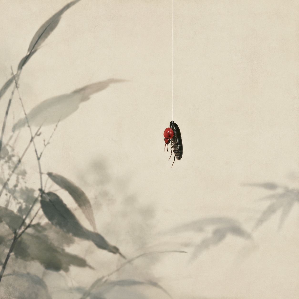 蜆虫自缢之态