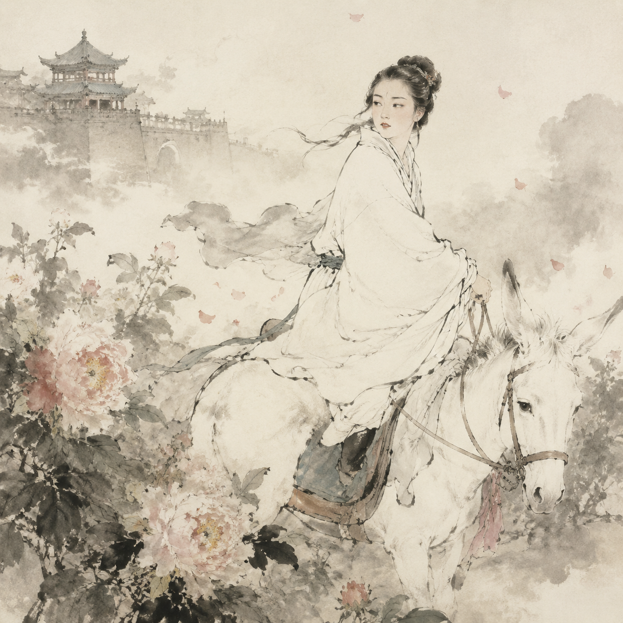 芙蓉城主访故人